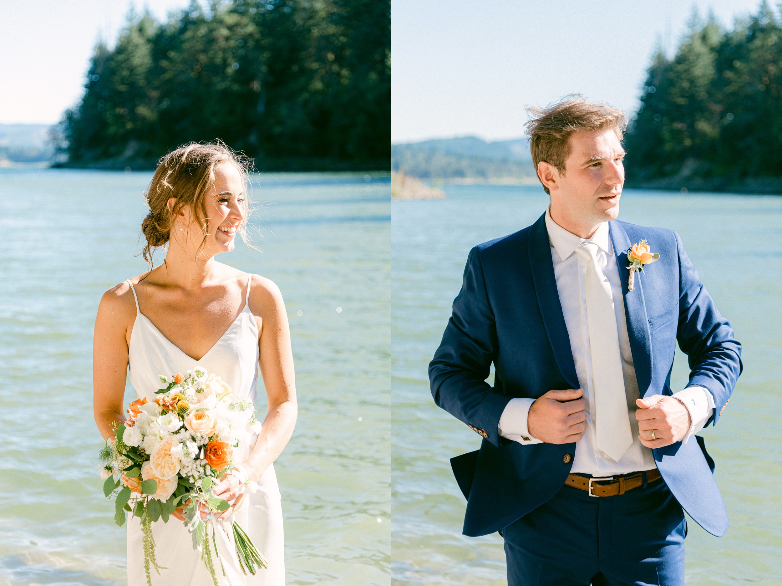 Portland Wedding Photographer // Catholic Wedding // Bride and Groom Wedding Portraits 